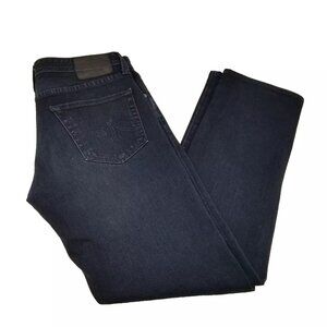 AG Adriano Goldschmied Jeans Mens 33x32 Blue Denim The Graduate Tailored Leg